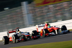 Lewis Hamilton, McLaren MP4-26 Mercedes ve Felipe Massa, Ferrari