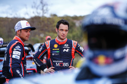 Andreas Mikkelsen, Hyundai Motorsport, Thierry Neuville