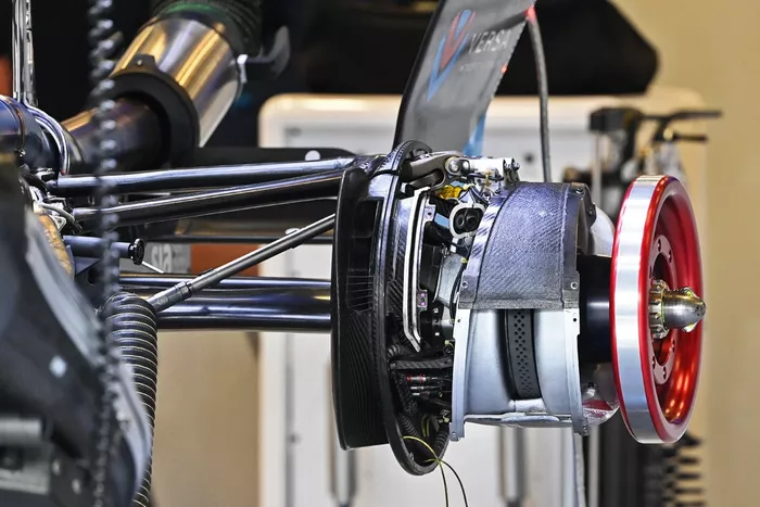 Detalle del Williams FW44
