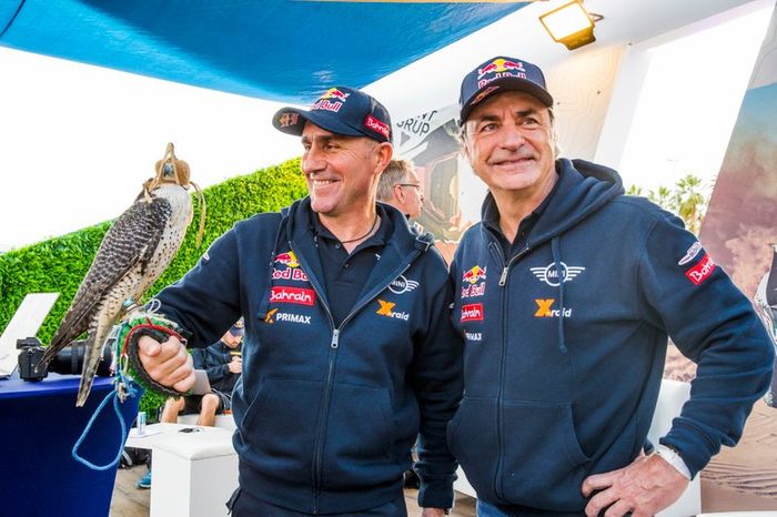 Stephane Peterhansel y Carlos Sainz, JCW X-Raid Mini Team