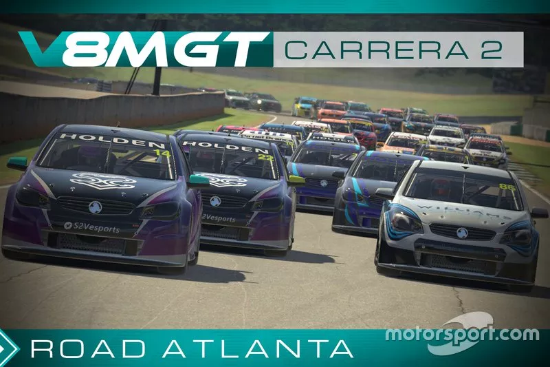 Imagen de la segunda carrera de la V8 de Mundo GT