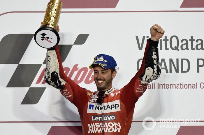 Podio: Andrea Dovizioso, Ducati Team