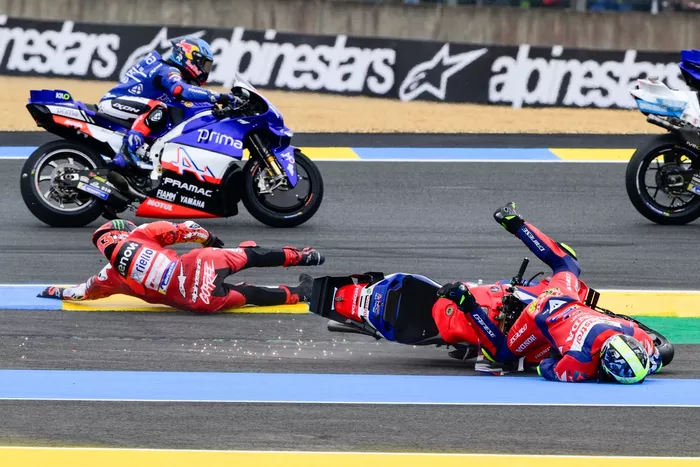 Joan Mir, Honda HRC, Francesco Bagnaia, Ducati Team