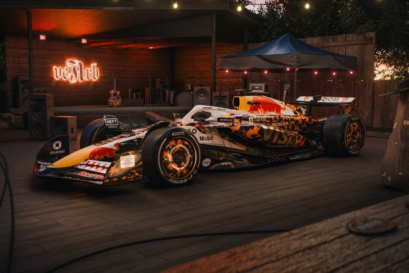 La livrée spéciale du Racing Bulls Team pour le GP des États-Unis