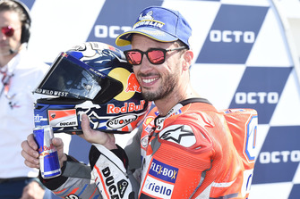 Il vincitore della gara Andrea Dovizioso, Ducati Team