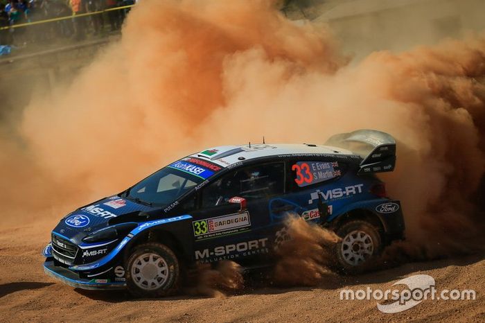 Elfyn Evans, Scott Martin, M-Sport Ford WRT Ford Fiesta WRC