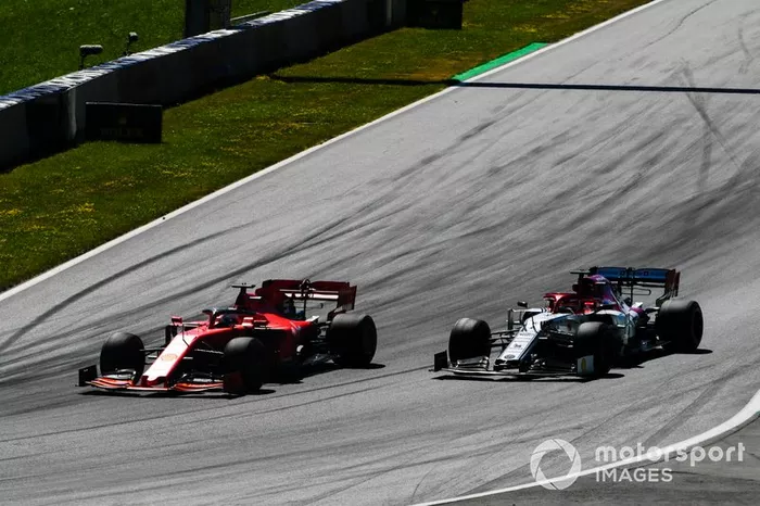 Sebastian Vettel, Ferrari SF90, Kimi Raikkonen, Alfa Romeo Racing C38