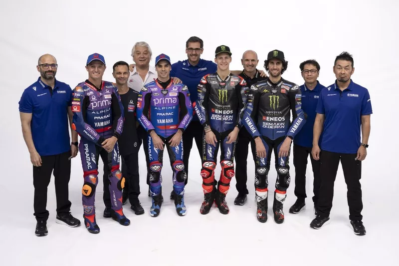 Fabio Quartararo, Team Yamaha MotoGP, Alex Rins, Team Yamaha MotoGP, Miguel Oliveira, Pramac Racing, Jack Miller, Pramac Racing