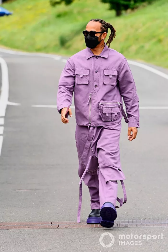 Lewis Hamilton, Mercedes shoes