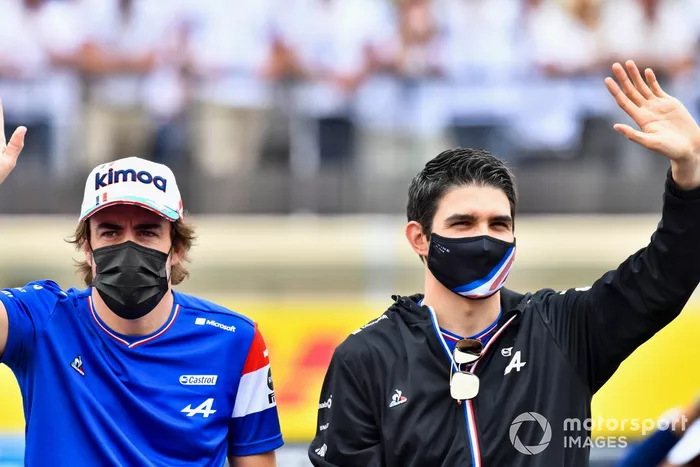 Fernando Alonso, Alpine F1, Esteban Ocon, Alpine F1