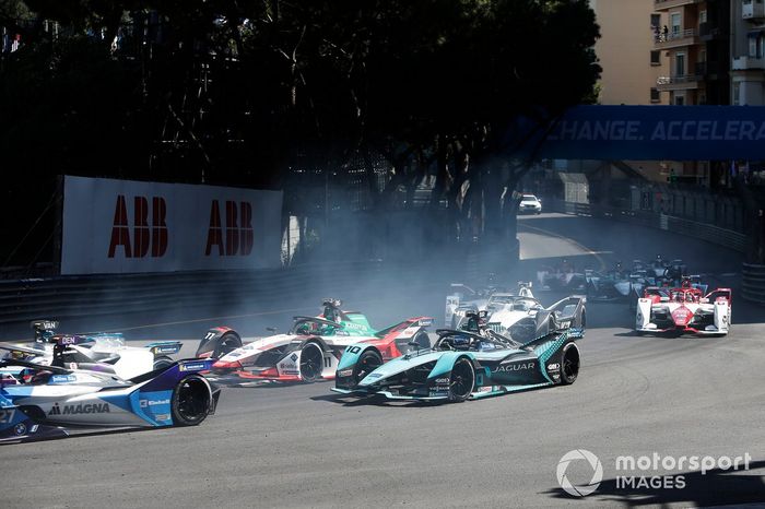 Lucas Di Grassi, Audi Sport ABT Schaeffler, Audi e-tron FE07, Sam Bird, Jaguar Racing, Jaguar I-TYPE 5, Edoardo Mortara, Venturi Racing, Silver Arrow 02