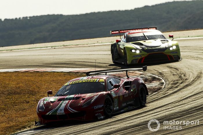 #51 AF Corse Ferrari 488 GTE EVO: Alessandro Pier Guidi, James Calado 