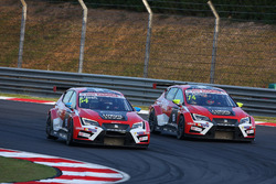 James Nash, Seat Leon Team Craft-Bamboo LUKOIL und Pepe Oriola, SEAT León, Team Craft-Bamboo LUKOIL