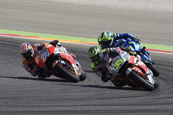 Dani Pedrosa, Repsol Honda Team; Cal Crutchlow, Team LCR, Honda