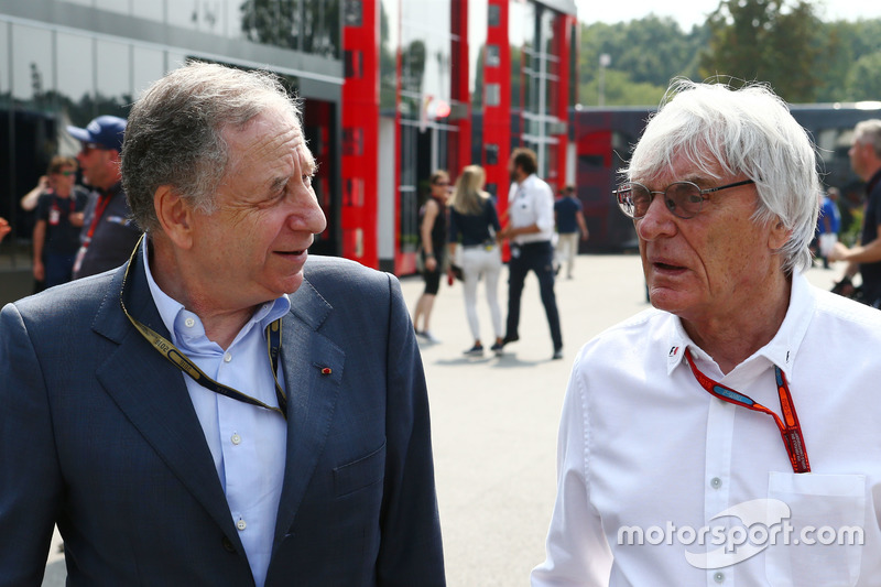 Jean Todt, Presidente de la FIA con Bernie Ecclestone