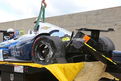 Макс Чілтон, Chip Ganassi Racing Chevrolet crashed car