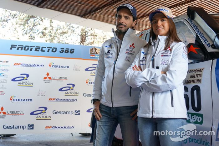 Cristina Gutiérrez, Pedro López, Mitsubishi
