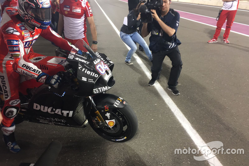 Nuevo carenado Ducati Qatar