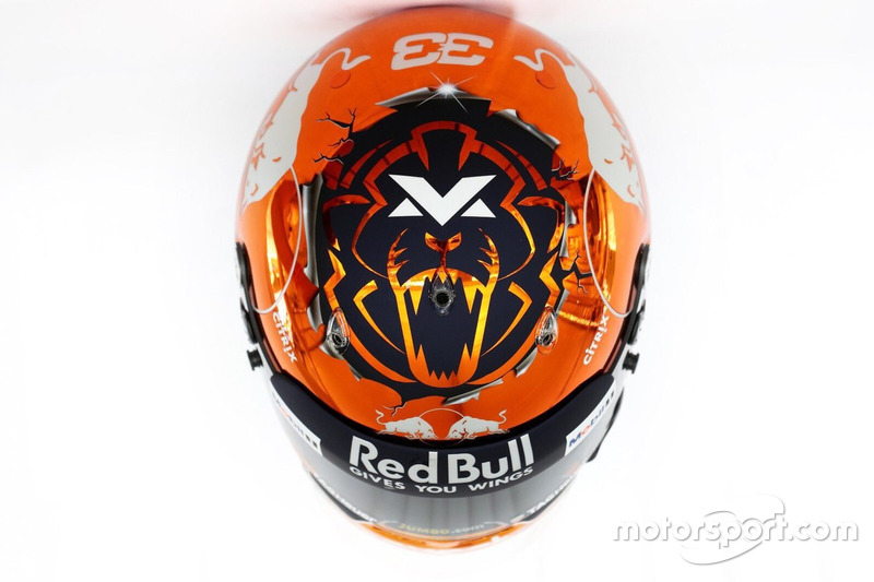 Max Verstappen, Red Bull Racing helmet