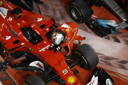 Winnaar Sebastian Vettel, Ferrari SF70H