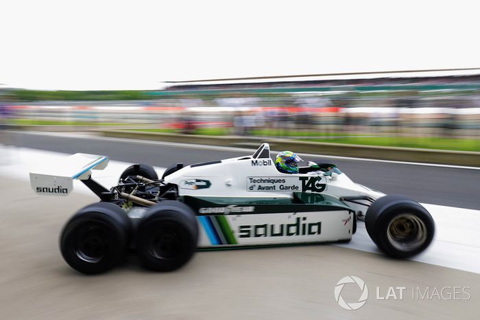 Felipe Massa, seis ruedas Williams FW08