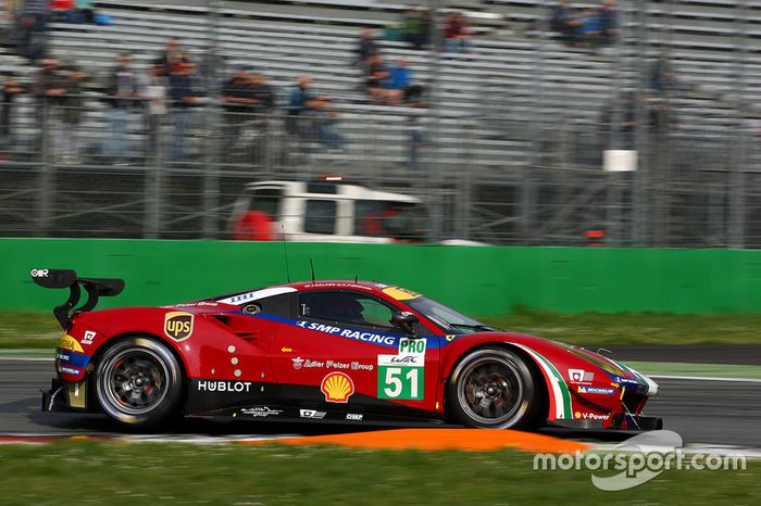 #51 AF Corse Ferrari 488 GTE: James Calado, Alessandro Pier Guidi