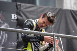 Podio: il vincitore della gara Lando Norris, Carlin Dallara F317 - Volkswagen