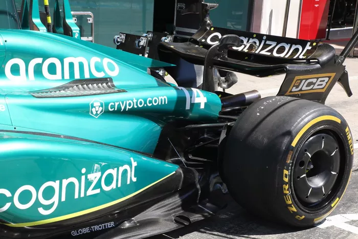 Aston Martin AMR23 detalles técnicos