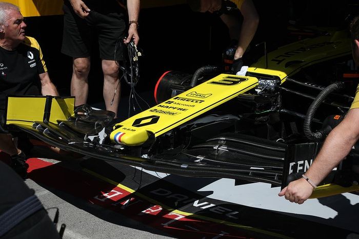 Alerón delantero del Renault R.S. 19