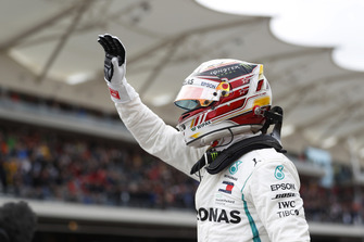 Polesitter Lewis Hamilton, Mercedes AMG F1