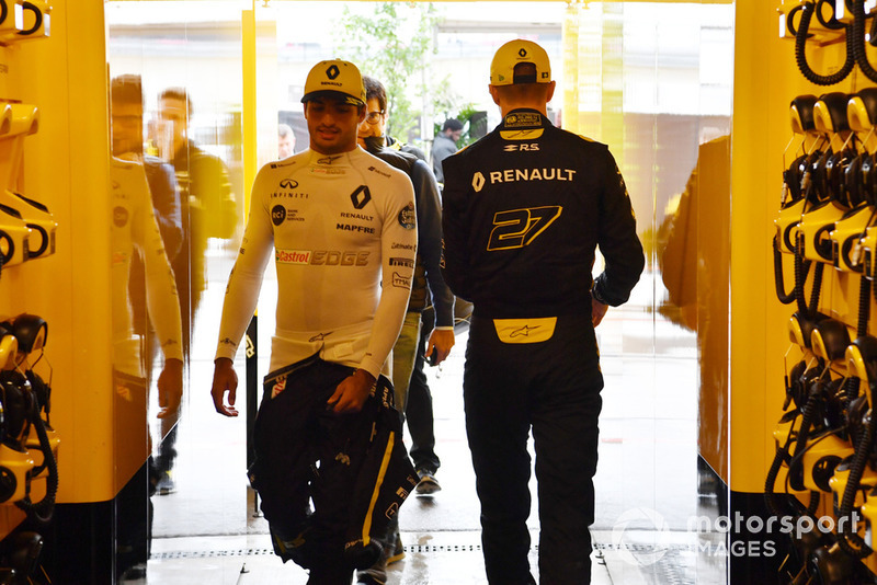 Карлос Сайнс-мол., Ніко Хюлькенберг, Renault Sport F1 Team