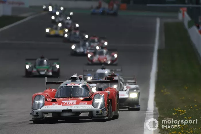 #708 Glickenhaus Racing Glikenhaus 007 LMH Hypercar de Olivier Pla, Romain Dumas, Pipo Derani 