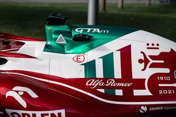 Alfa Romeo C41 livery Italiaanse GP
