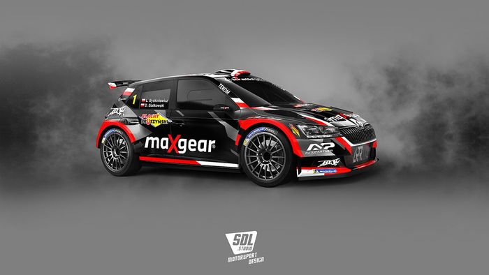 Łukasz Byśkiniewicz, Daniel Siatkowski, Skoda Fabia Rally2 evo