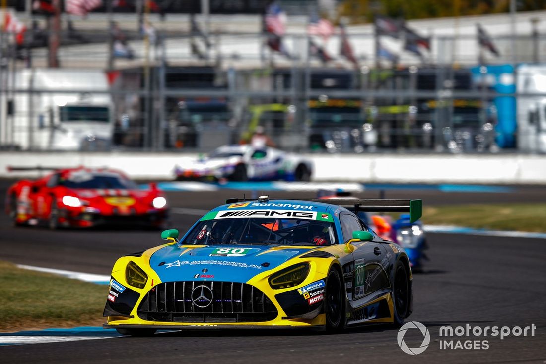 #80 Lone Star Racing Mercedes-AMG GT3: Salih Yoluc, Rui Pinto de Andrade, Scott Andrews