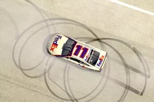 Race Winner Denny Hamlin