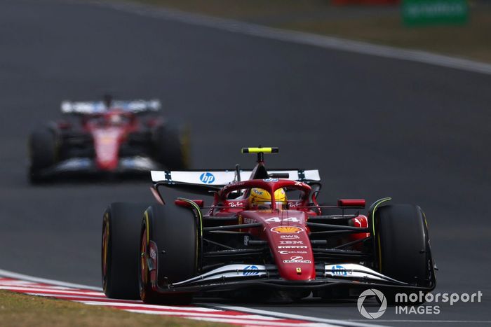 Charles Leclerc, Ferrari, Lewis Hamilton