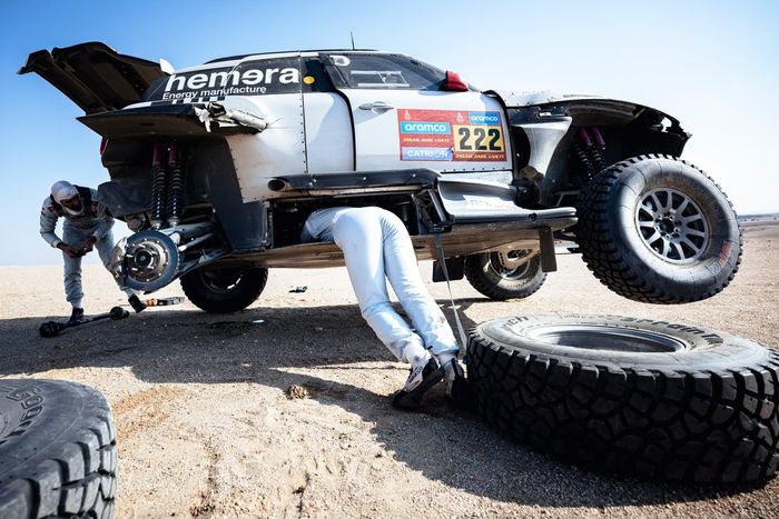 #222 X-Raid Mini JCW Team Mini: Guillaume De Mevius, Mathieu Baumel