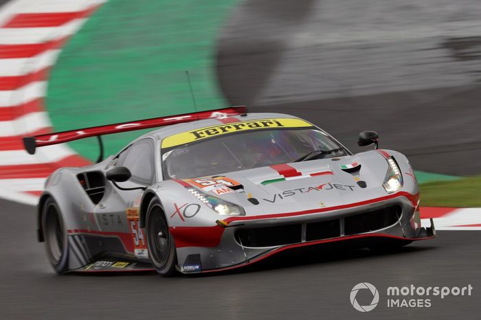 #54 AF Corse Ferrari 488 GTE EVO: Thomas Flohr, Francesco Castellacci, Davide Rigon