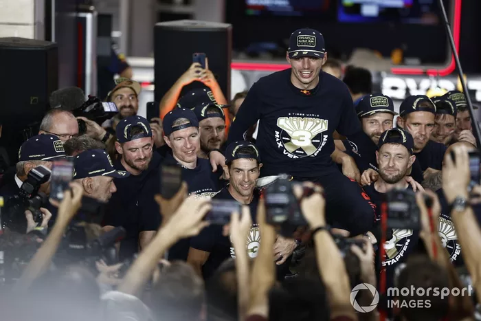 Les festivités du troisième titre mondial de Max Verstappen