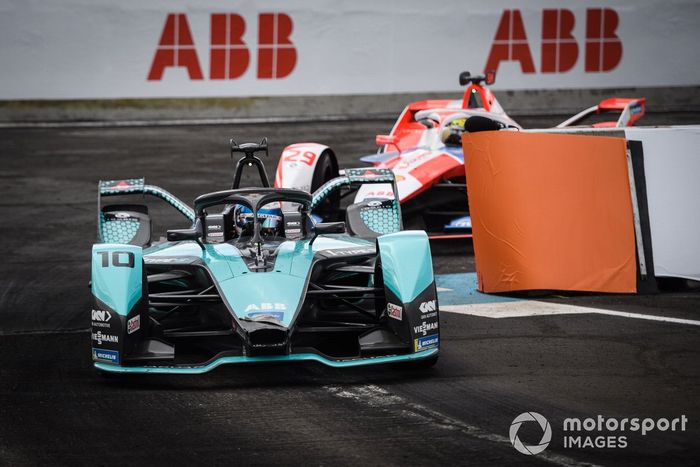 Sam Bird, Jaguar Racing, Jaguar I-TYPE 5, Alexander Sims, Mahindra Racing, M7Electro