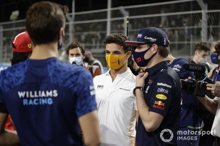 Lando Norris, McLaren, Max Verstappen, Red Bull Racing