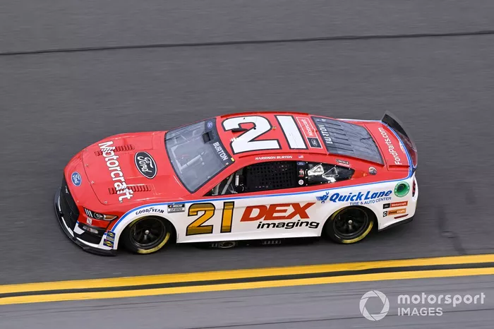 8. Harrison Burton, Wood Brothers Racing, Ford Mustang
