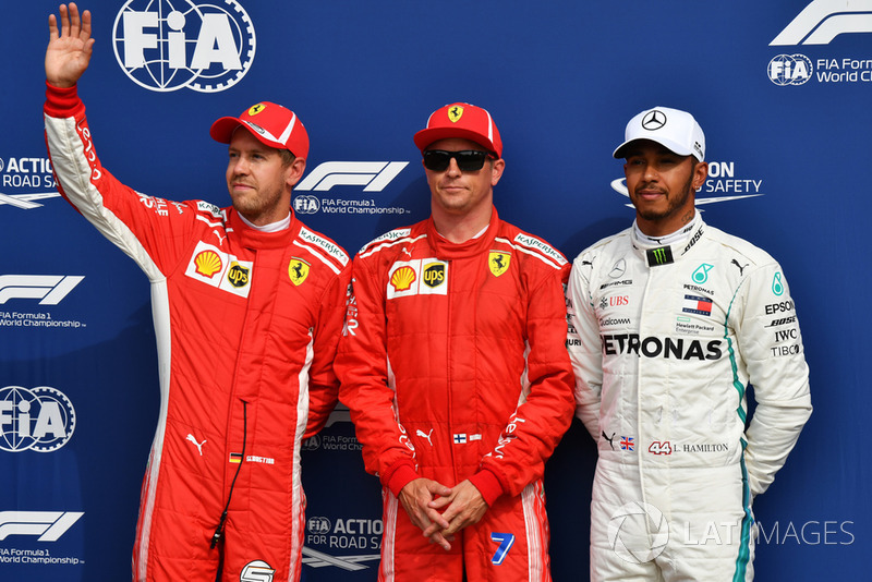 Kimi Räikkönen és a szombati rajtelsőség Monzában