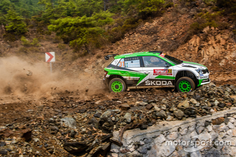 Ян Копецкий и Павел Дреслер, Škoda Fabia R5