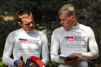 Ott Tanak, Martin Järveoja, Toyota Yaris WRC, Toyota Gazoo Racing