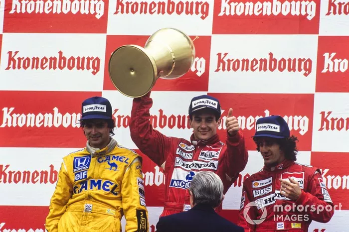 13. GP de San Marino 1988: Ayrton Senna y Alain Prost (McLaren)