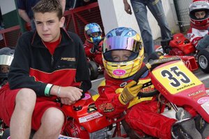 Jules Bianchi y Charles Leclerc