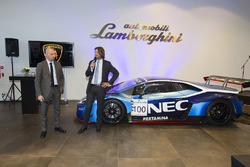 Giorgio Sanna, Lamborghini Head of Motorsport and Stéphane Ratel, CEO of SRO Motorsports Group