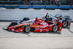 Scott Dixon, Chip Ganassi Racing Chevrolet, Will Power, Team Penske Chevrolet